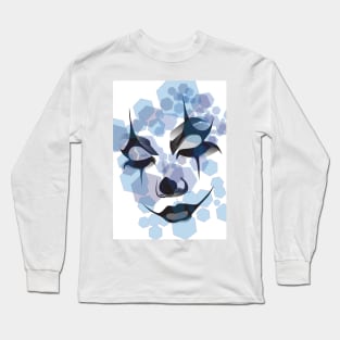 Venice Carnival. Sad Harlequin Long Sleeve T-Shirt